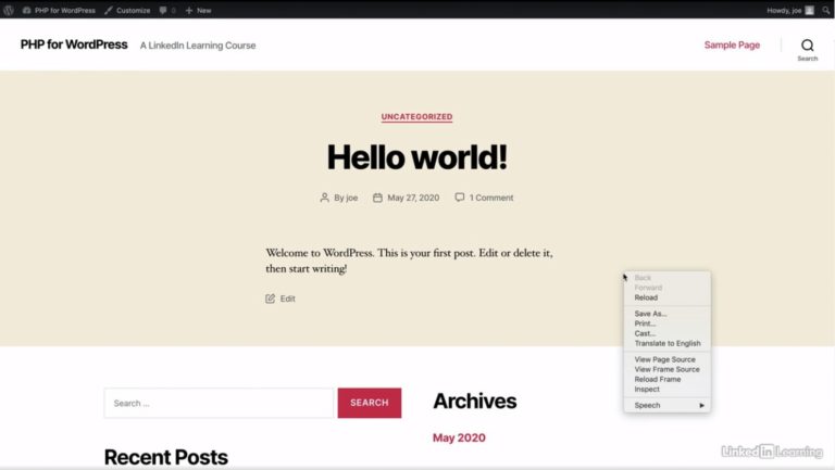 Php for wordpress koida on demand courses